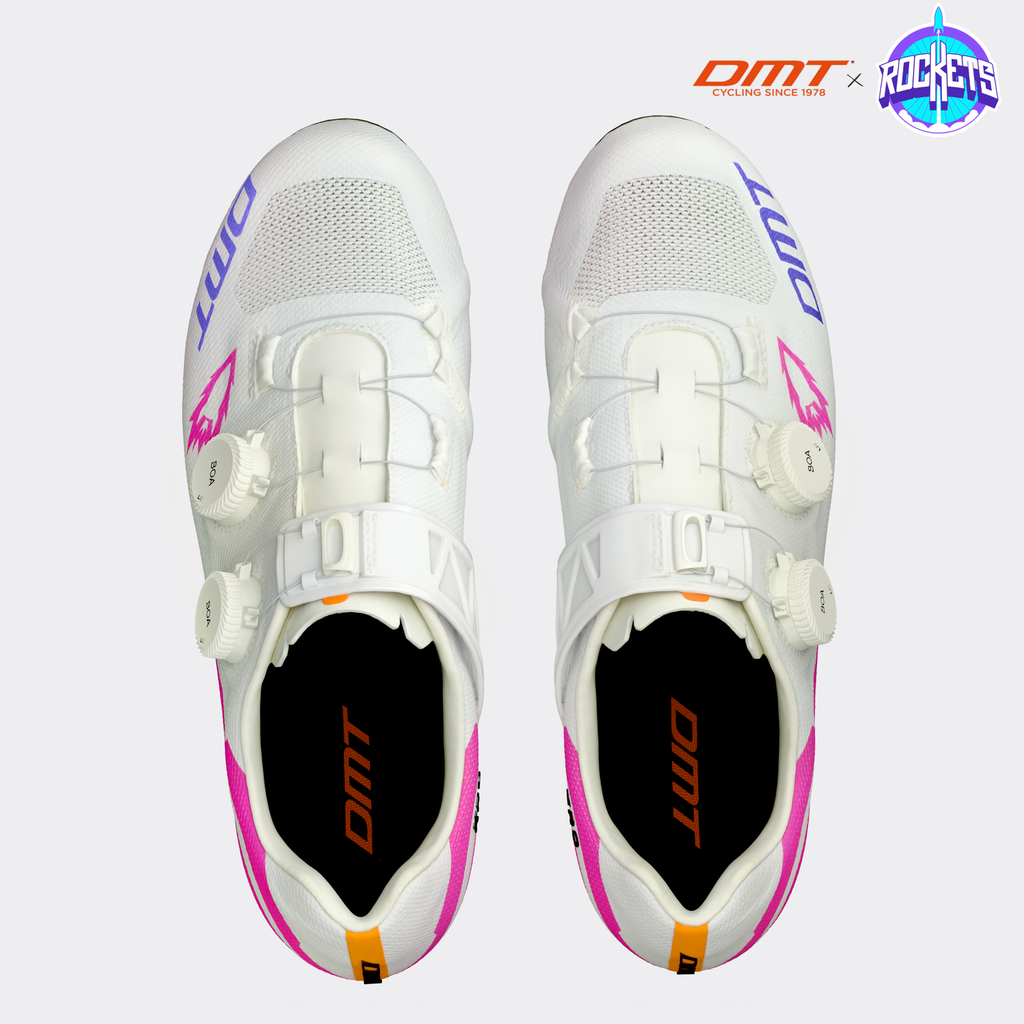 KR0 Evo Superlight Shoes - White / Pink Rockets