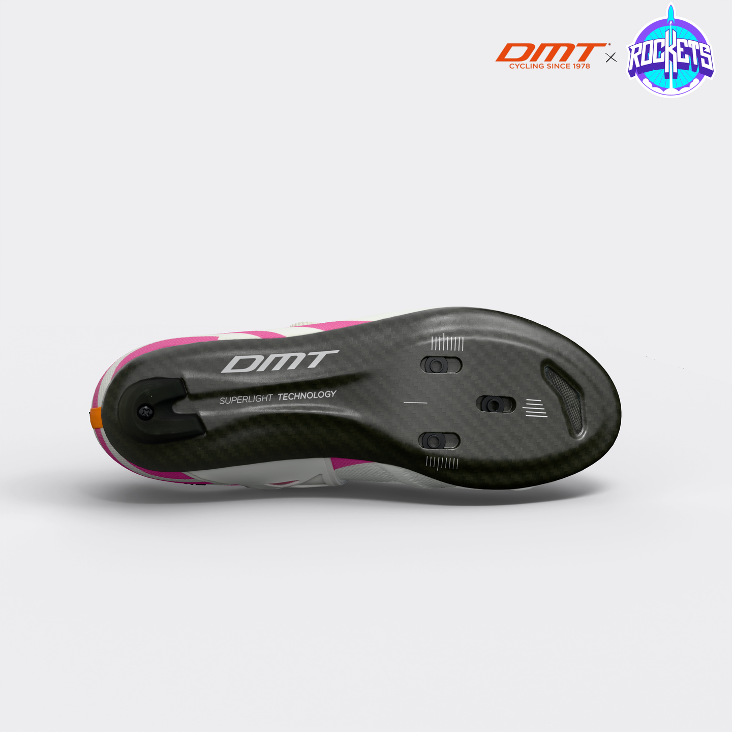 KR0 Evo Superlight Shoes - White / Pink Rockets