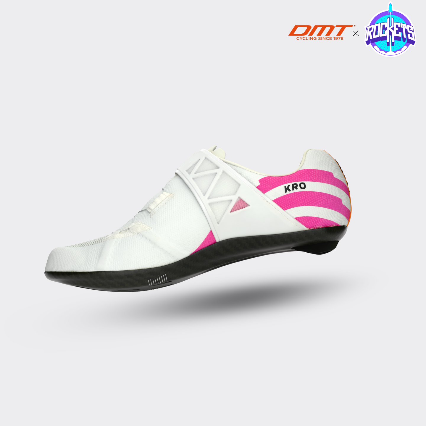 KR0 Evo Superlight Shoes - White / Pink Rockets